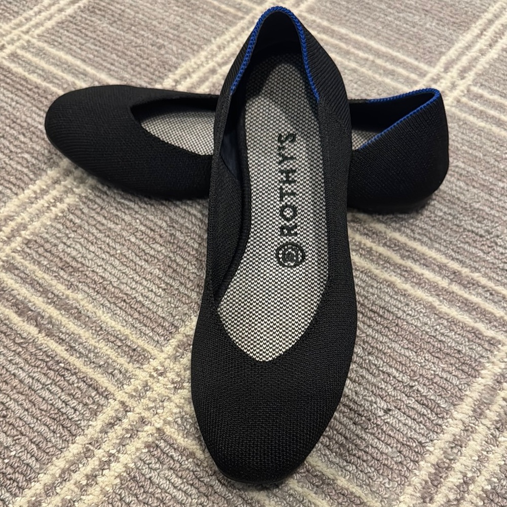 Rothy's Black Flats - Picture 5 of 9